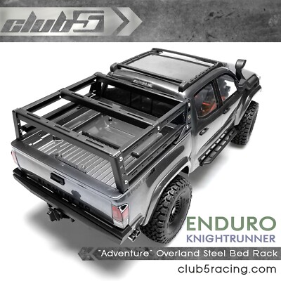 ''Adventure'' Overland Steel Bed Rack for ELEMENT RC KNIGHTRUNNER