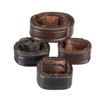 Trense Keepers Lederschlaufen FSS Ersatz 4 Nasenband Kurbel Blitzband 3/4 5/8 1/2''