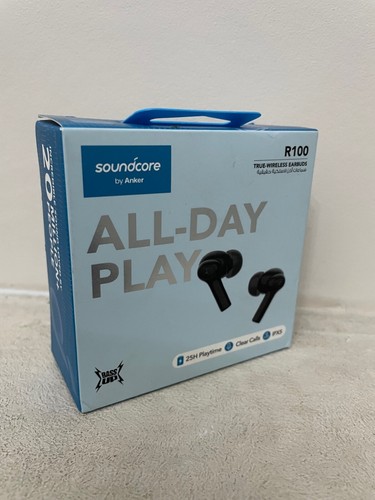 Anker Soundcore True Wireless Headphones R100 Bluetooth Earbuds TWS Black