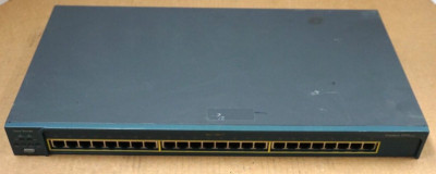 Cisco Systems WS-C2950-24 Layer 2 Switch 24-Port Catalyst 2950 Series Powers On