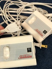 Sunbeam 2pcs Corded Prong Electric Blanket Heat Controller Style 53 613A
