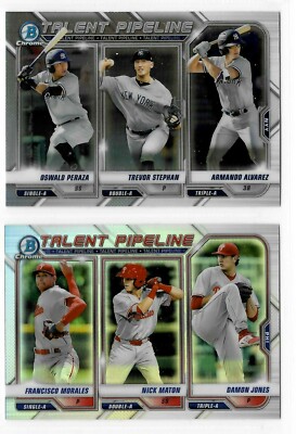 2021 Bowman TALENT PIPELINE Rookie Insert - Complete Your Set ~ You Pick!