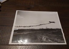 1939 Press Photo Plane Laying Smoke Screen Chemical Warfare Edgwood Aresnal