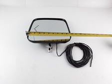 Door Mirror Side Flat Universal With Turn Signal 10x10 For Truck Bus