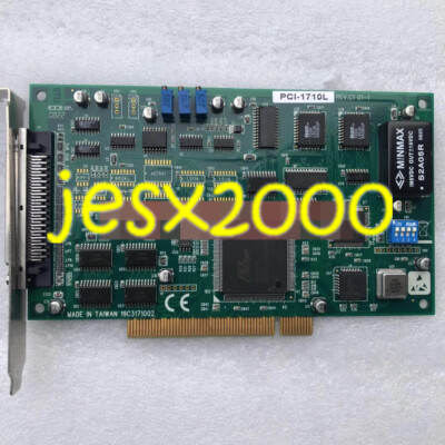 1PC USED Advantech PCI-1710L REV.C1 01-1 PCI Data Acquisition Card PCI-17 #CZ