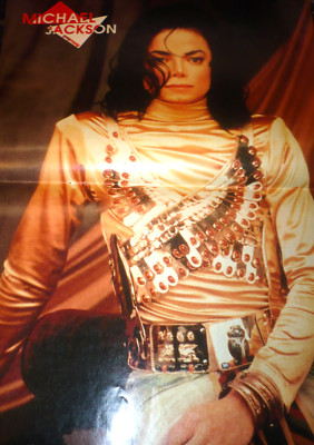 Ein seltenes Michael Jackson  Poster RS Dr. Hook Fan Sammlung 90er Pop Rocky