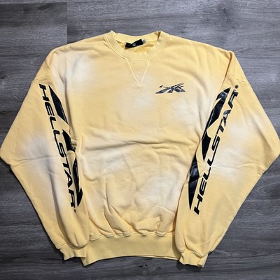 Hellstar Sports Crewneck Yellow SサイズG-Gear ゲーミングPC SSD