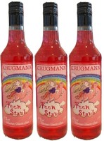 3 Flaschen Krugmann Feenstaub LiköR A 0,7 L 15 % Vol. Himbeer-Vanille-LiköR