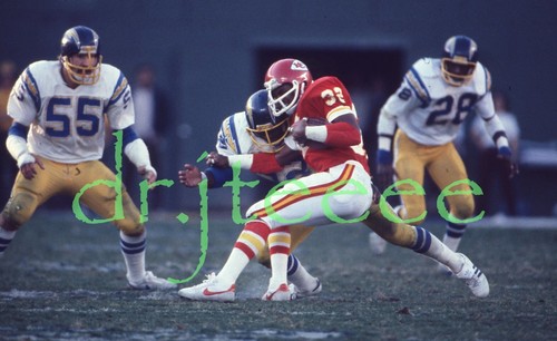 1980 Tony Reed KANSAS CITY CHIEFS - 35mm Football Slide