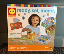 ALEX Discover Ready Set Money Count and Learn Play Set Ages 4 