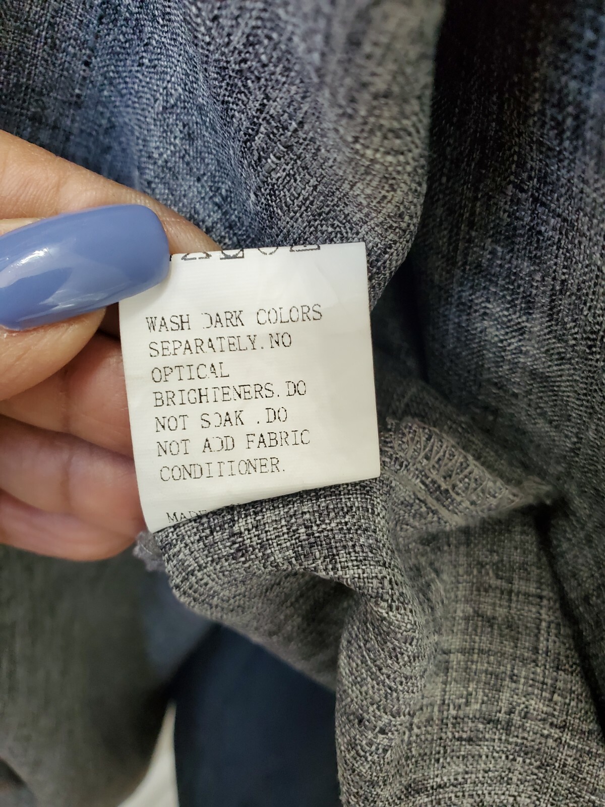 Shein Women's Solid Gray 100% Polyester Round Nec… - image 10