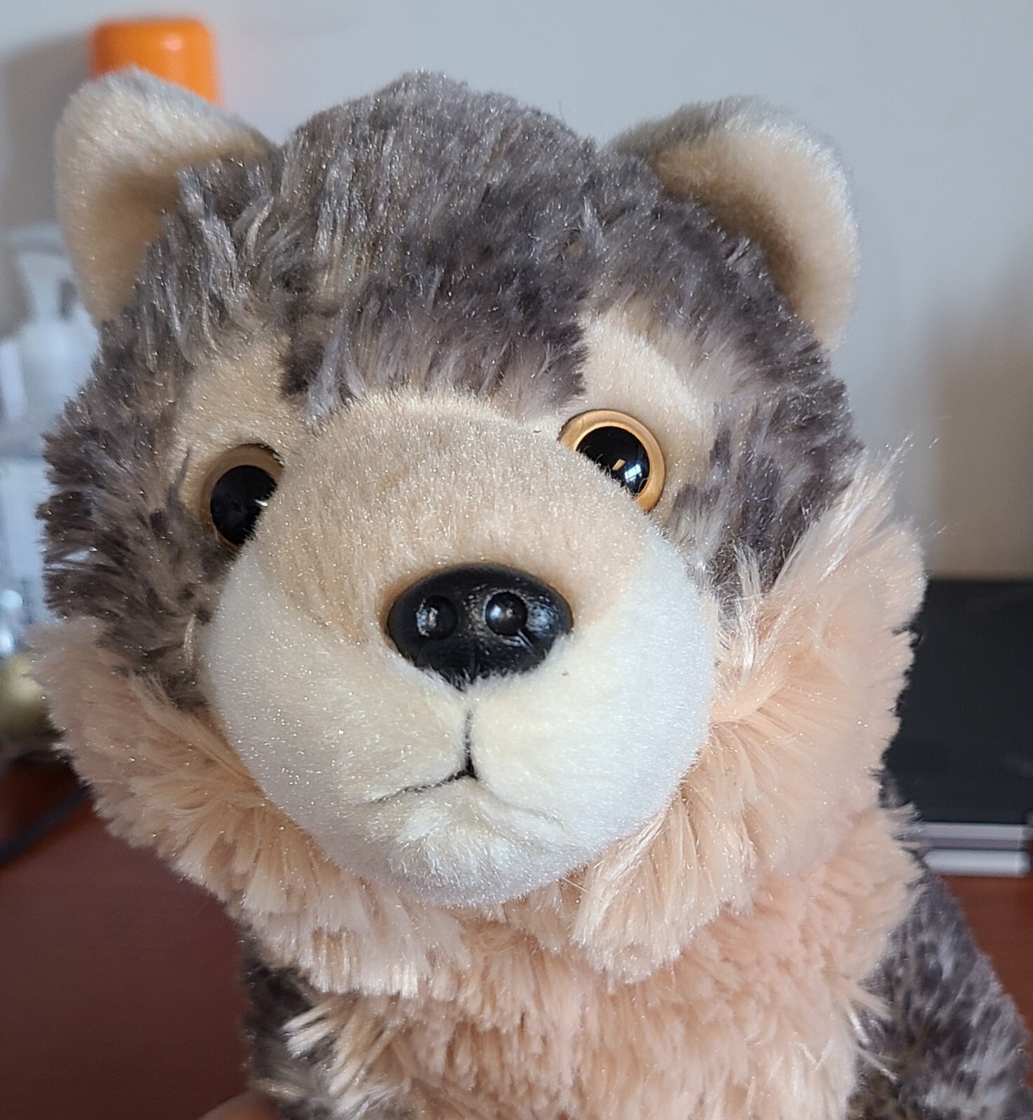 WILD REPUBLIC 12 Inch Plush Timber Wolf Stuffed Animal Wolf Cub Husky Puppy Toy