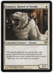 Isamaru, Hound of Konda - Champions of Kamigawa #19/306