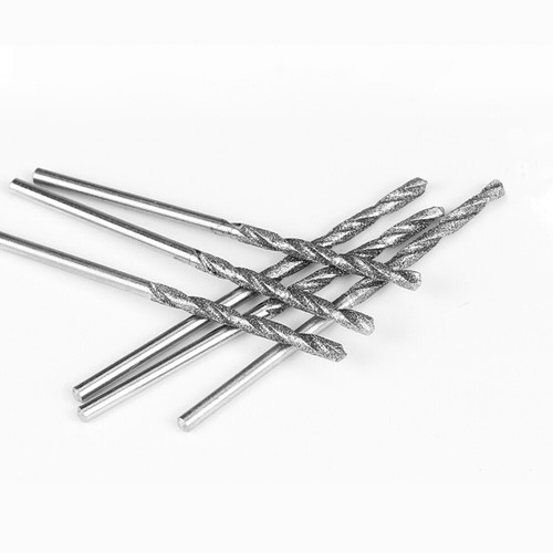 Trapano avvitatore HSS diamantato 0,8 mm-3 mm per vetro gioielli porcellana giada - Foto 11 di 15