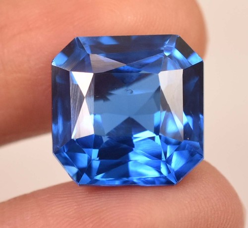 13.85 Ct Stunning Natural Dark Blue Spinel From Sri Lanka Gemstone A+ - Picture 10 of 10
