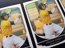Addison Russell Lot (2) 2013 Bowman RC Chrome Chicago Cubs 