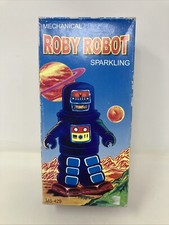 BOX ONLY - Mechanical Sparkling Roby Robot 8" MS 429 - BOX ONLY