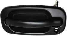 Exterior Door Handle For 99-06 Silverado Tahoe Sierra-Front Left-Smooth Black