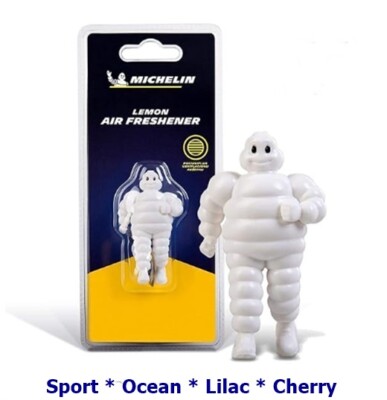 MICHELIN BIB FRESH 3D 芳香剤 Michelin Man Doll Bibendum Figure Collectible Vent Car Air