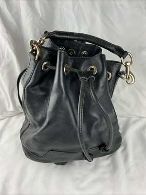 Rebecca Minkoff Fiona Leather Drawstring Convertible Bucket  display picture 3