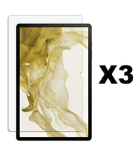(3 Pack) Screen Protector Designed for Samsung Galaxy Tab S9 Plus (12.4") (PET)