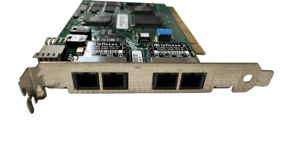 Qlogic FC0610404-05 C Server Dual Fiber Channel Bus Adapter - PCI-X - Image 2 of 4