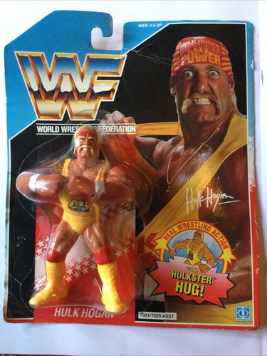 WWF Vintage Hulk Hogan Hasbro Series 2 Summer Slam...