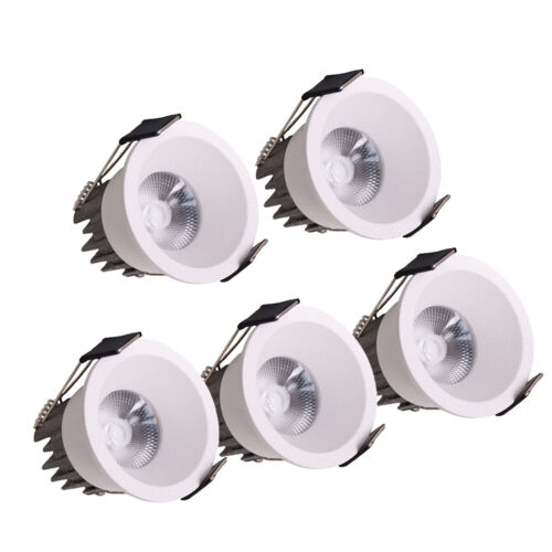 5X 10X Mini 3W Recessed Downlight Ceiling Light Wall Cabinet Spot Lamp + Driver - Afbeelding 1 van 14