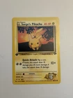 2000 Pokemon Gym Challenge - 1st Edition Lt. Surge's Pikachu #84/132