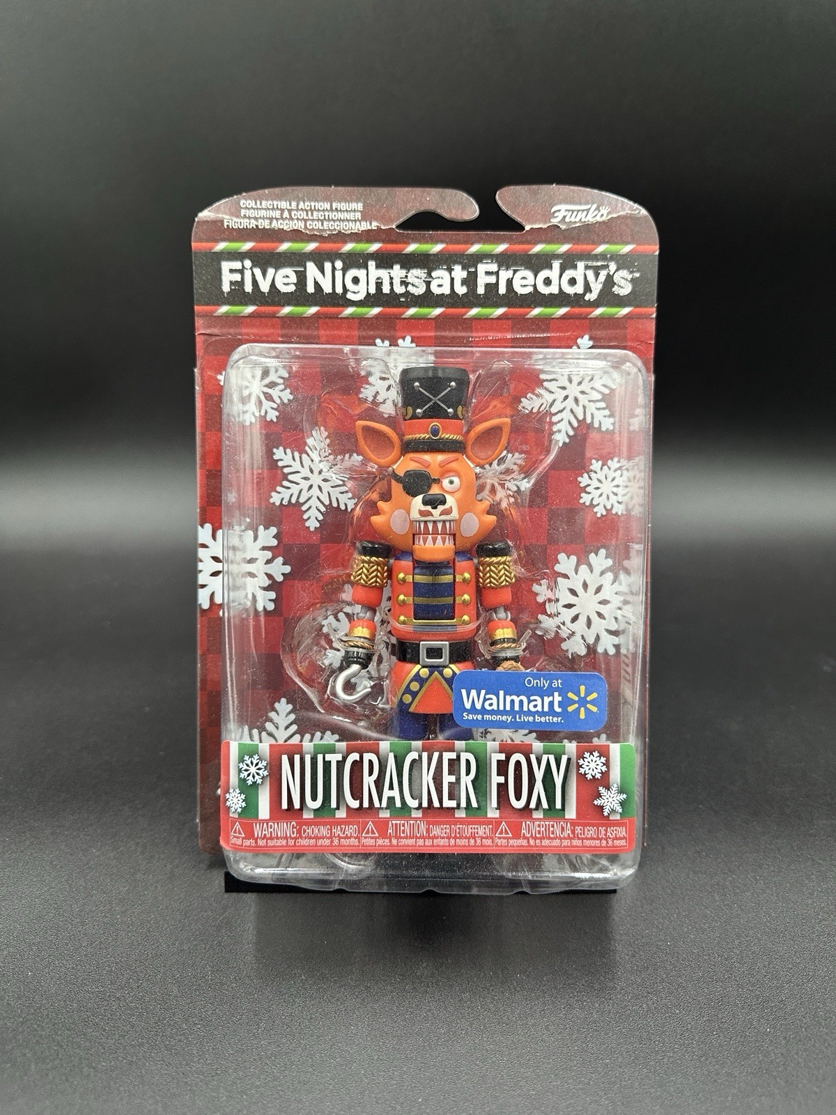 FUNKO FNAF FIVE NIGHTS AT FREDDY&rsquo;S NUTCRACKER FOXY CHRISTMAS 6&rdquo; ACTION FIGURE