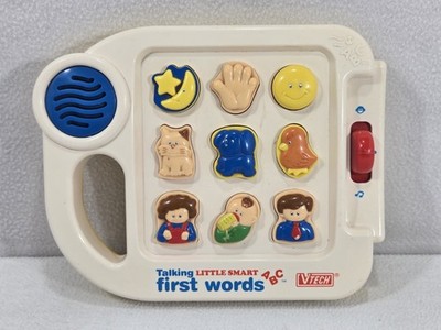 Vintage VTECH Little Smart Talking First Words Electronic Musical toy- working 