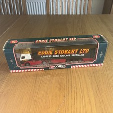 Corgi Eddie Stobart -Volvo Curtainside Trailer Model No 59504 - Boxed