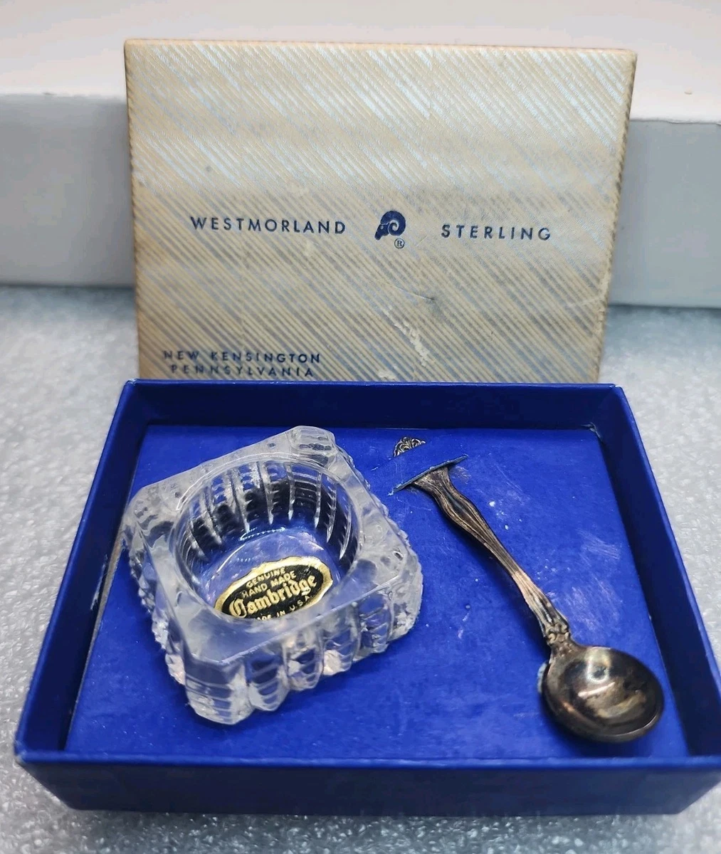 USA ビンテージwestmorland 社製、スターリングシルバー Westmorland Antique US Sterling Silver Salt Cellars for sale | eBay