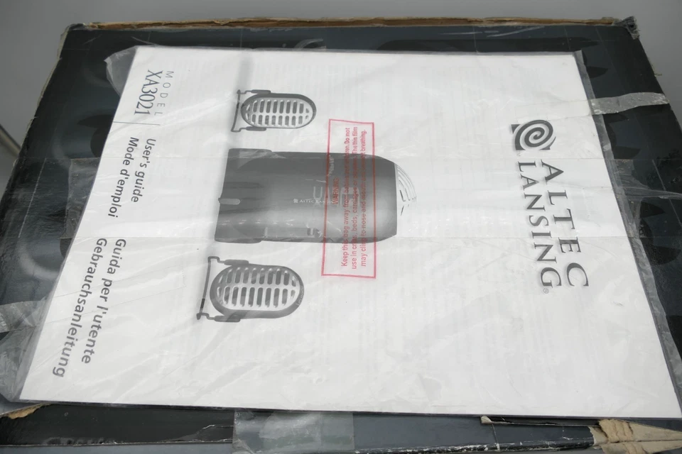 Altec Lansing XA3021 - 2.1 Aktivlautsprecher System mit Subwoofer getestet - Bild 4 von 4