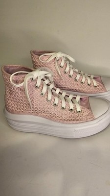 Converse Women's Chuck Taylor All Star Move Crochet Platform High Top Sneakers