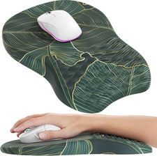 Ergonomic Mouse Pad with Wrist Support, Wrist Rest Mousepads for Carpal Tunnel P