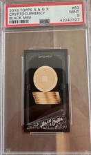2018 Topps Allen Ginter X - Cryptocurrency #83 Black Mini PSA 9 - RARE
