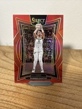 2025 Panini Select WNBA DAMIRIS DANTAS RED PRIZM FEVER /149 #37 - Color Match