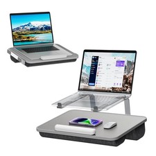 Lap Desk for Laptop, Elevated Laptop Stand for Bed, Fits up to 15.6" Laptops ...