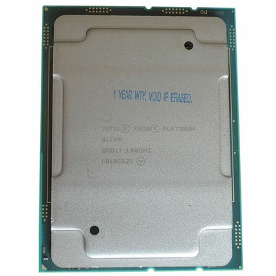 Intel Xeon Platinum 8124M CPU Processor 18 Core 3GHZ 24.75MB L3 Cache SR37R 240W