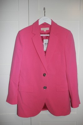 Michael Kors Blazer Damen Pink Anzug Gr. 0 XS NEU NP 295 