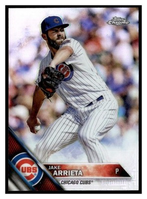 2016 Topps Chrome Refractors #25 Jake Arrieta