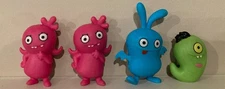 Lot Of 4 Ugly Dolls Mini Figures Toys Hasbro 2018