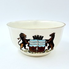 VINTAGE/ ANTIQUE W.H. GOSS CRESTED CHINA - SOUVENIR COFFEE/ TEA CUP - BATH CREST