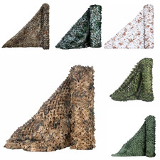 Military Woodland Camouflage Netting Cutable Camo Net Camping Hunting Car Cover
