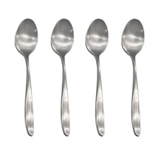 Lauffer Design 2 / Design II 18/8 Stainless Steel Teaspoon (Set of Four)
