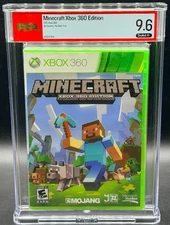 Minecraft Xbox 360 Edition Microsoft Xbox 360 Sealed PSA 9.6 A+ Graded Mojang