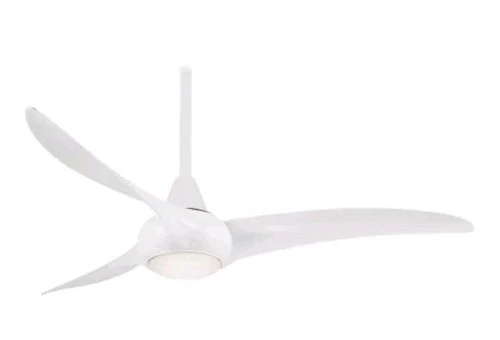 Minka Aire Light Wave 52"  Indoor LED Ceiling Fan Remote White F844-WH - Picture 1 of 4