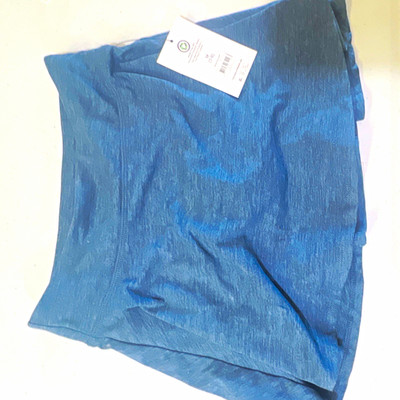 Athletic Works Girls Blue Pull-On A-Line Skort M (7-8) Recycled Poly Tennis