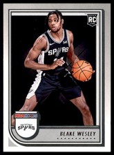 2022-23 Panini NBA Hoops - Rookies Blake Wesley #255 (RC)